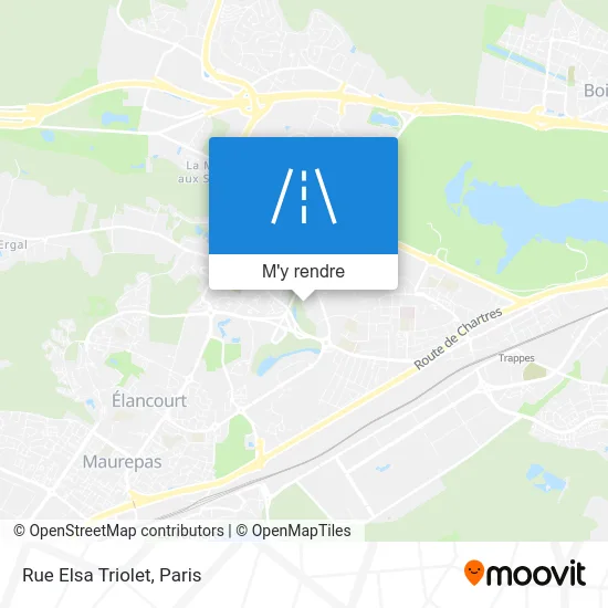 Rue Elsa Triolet plan