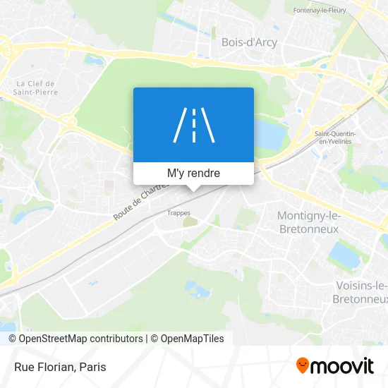 Rue Florian plan