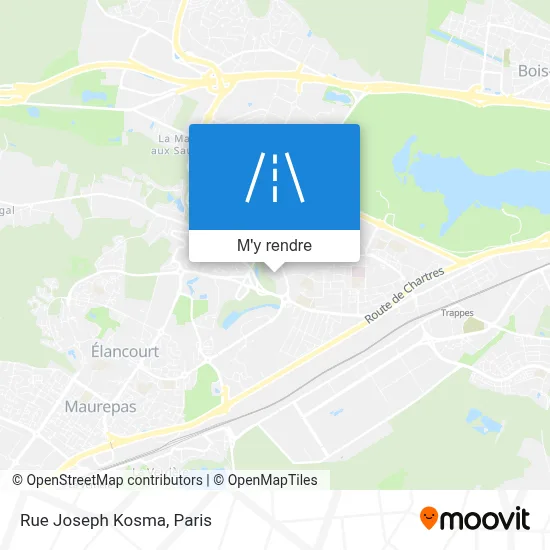 Rue Joseph Kosma plan