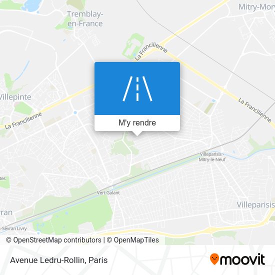 Avenue Ledru-Rollin plan