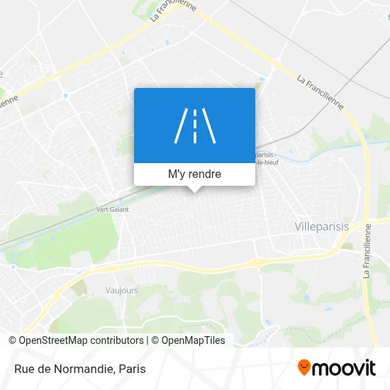 Rue de Normandie plan