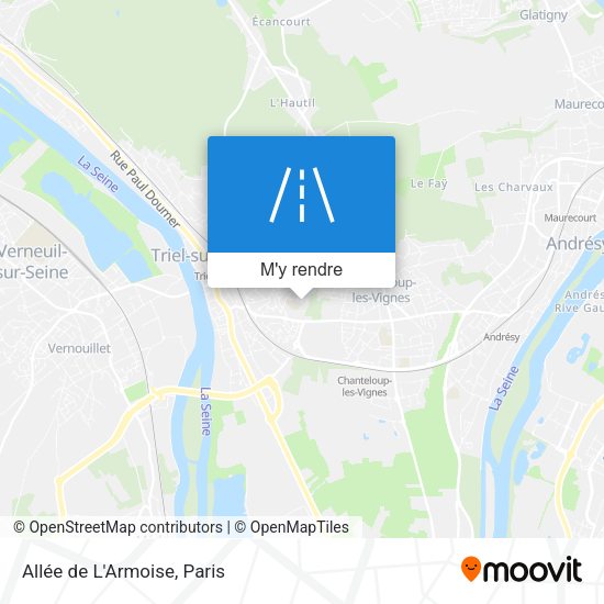 Allée de L'Armoise plan