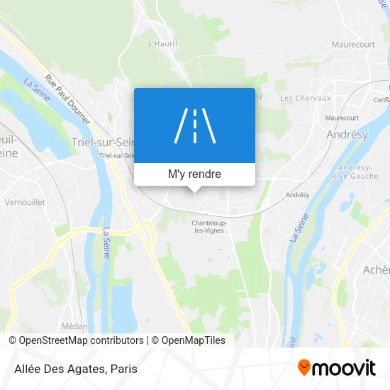 Allée Des Agates plan