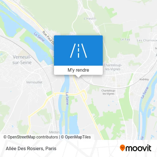 Allée Des Rosiers plan