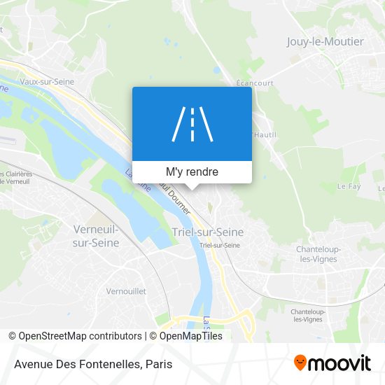 Avenue Des Fontenelles plan