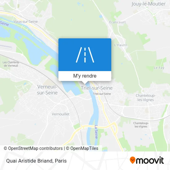 Quai Aristide Briand plan