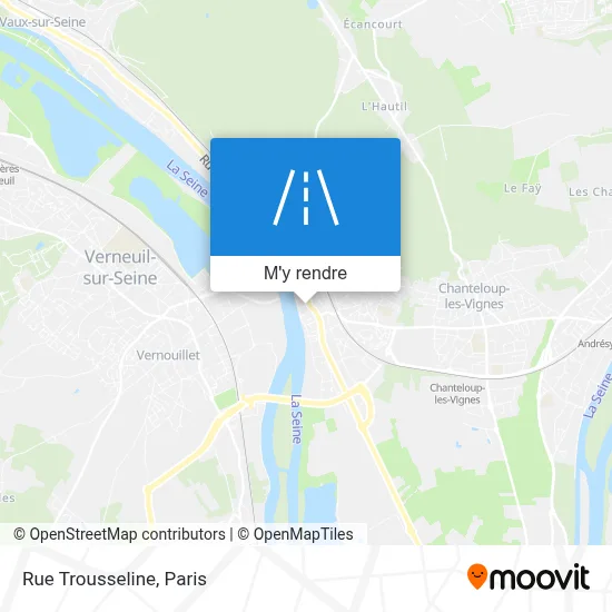 Rue Trousseline plan