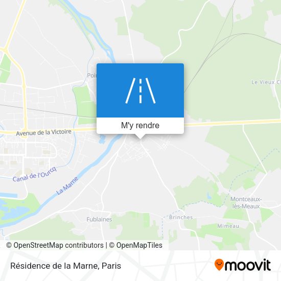 Résidence de la Marne plan