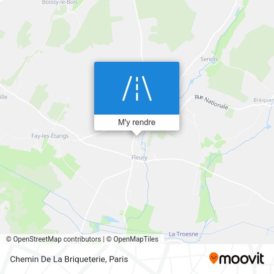 Chemin De La Briqueterie plan