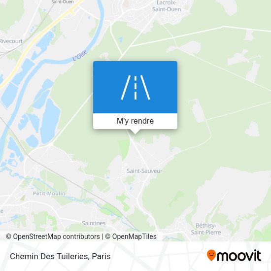 Chemin Des Tuileries plan