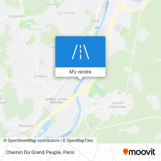Chemin Du Grand Peuple plan