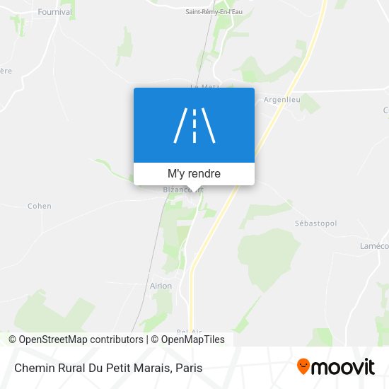 Chemin Rural Du Petit Marais plan