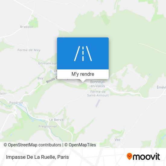Impasse De La Ruelle plan