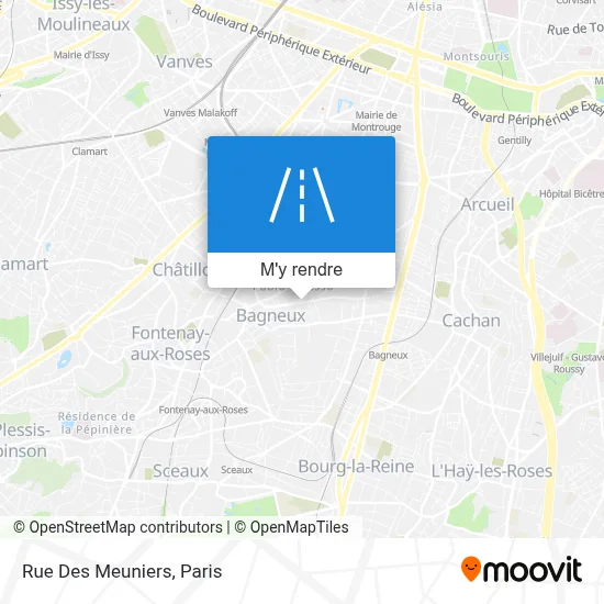 Rue Des Meuniers plan