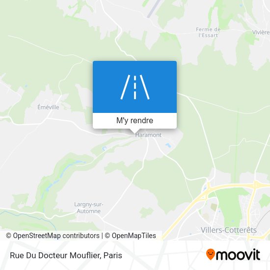 Rue Du Docteur Mouflier plan