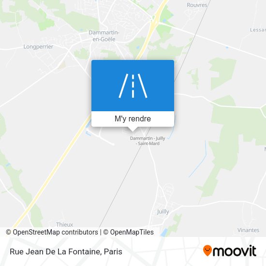 Rue Jean De La Fontaine plan