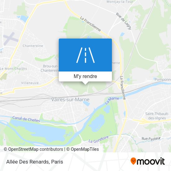 Allée Des Renards plan