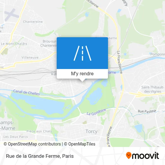 Rue de la Grande Ferme plan