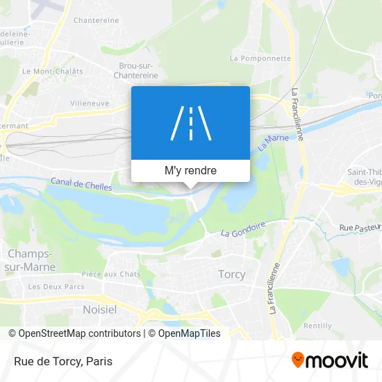 Rue de Torcy plan