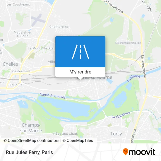 Rue Jules Ferry plan