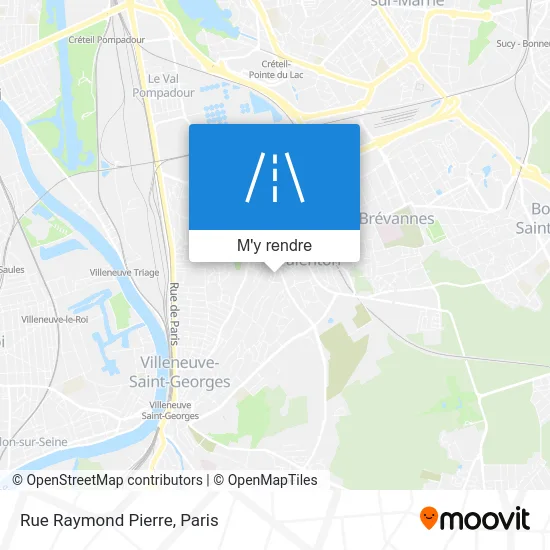 Rue Raymond Pierre plan