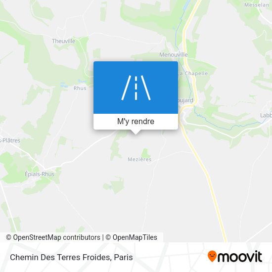 Chemin Des Terres Froides plan