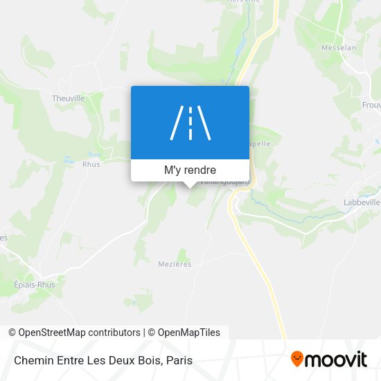 Chemin Entre Les Deux Bois plan