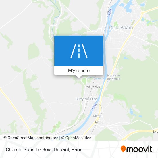 Chemin Sous Le Bois Thibaut plan