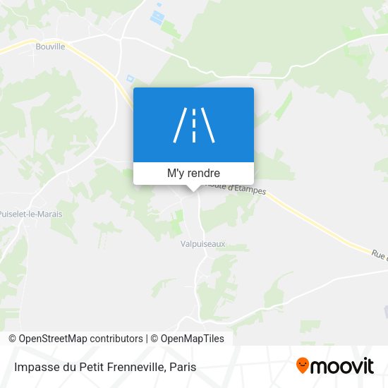 Impasse du Petit Frenneville plan