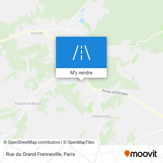 Rue du Grand Frenneville plan