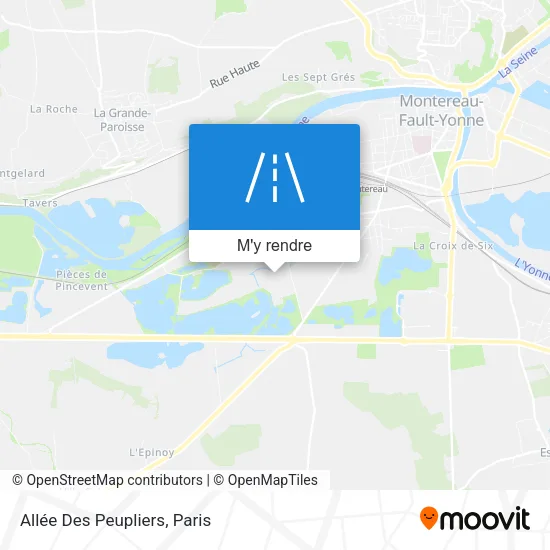 Allée Des Peupliers plan