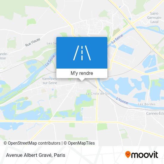 Avenue Albert Gravé plan