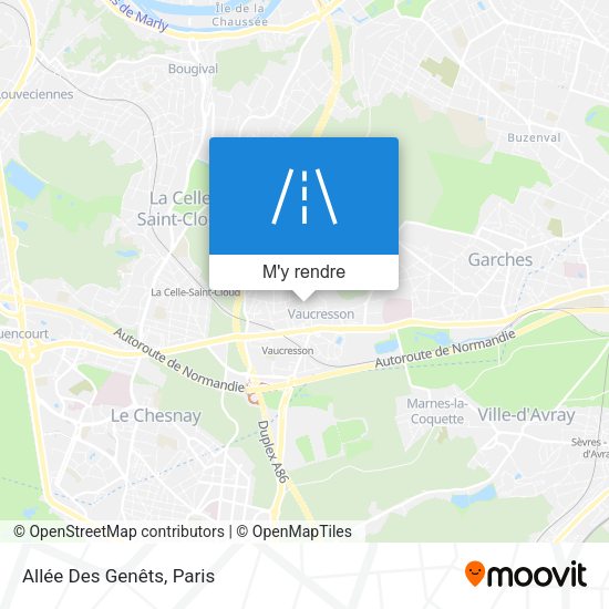 Allée Des Genêts plan