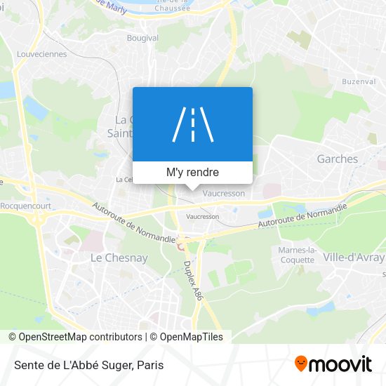 Sente de L'Abbé Suger plan