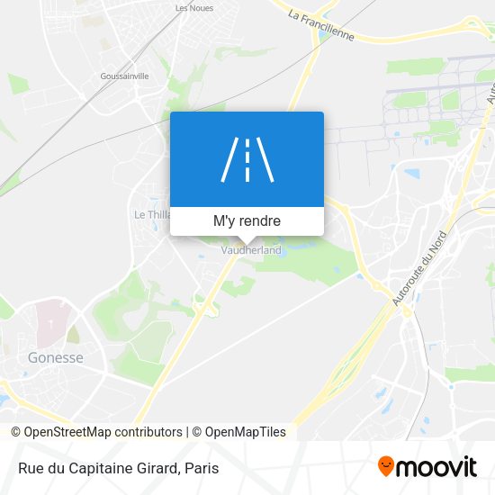 Rue du Capitaine Girard plan
