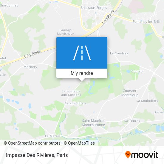 Impasse Des Rivières plan