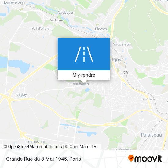 Grande Rue du 8 Mai 1945 plan