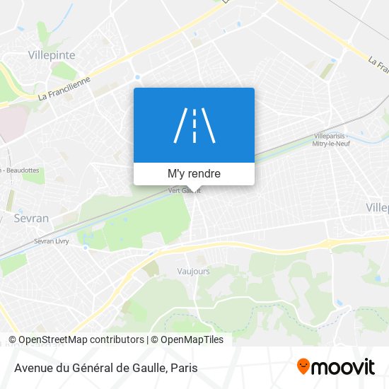 Avenue du Général de Gaulle plan