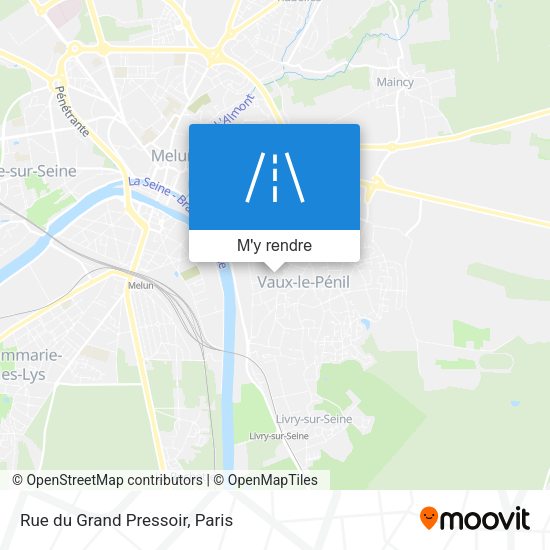 Rue du Grand Pressoir plan
