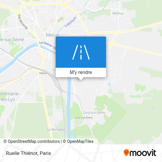 Ruelle Thiénot plan