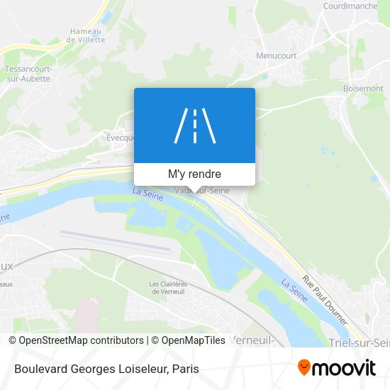 Boulevard Georges Loiseleur plan