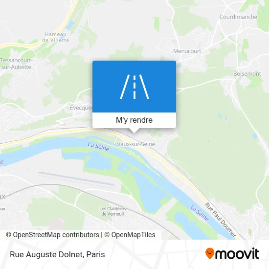 Rue Auguste Dolnet plan