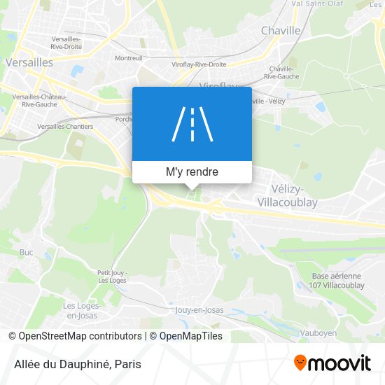 Allée du Dauphiné plan