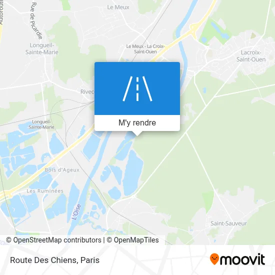 Route Des Chiens plan