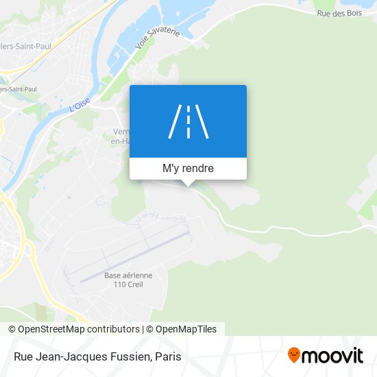 Rue Jean-Jacques Fussien plan