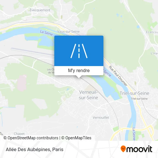 Allée Des Aubépines plan