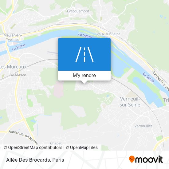 Allée Des Brocards plan