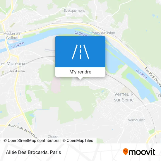 Allée Des Brocards plan