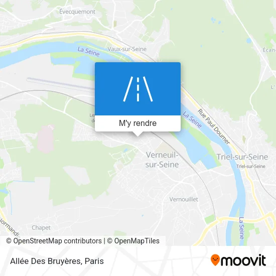 Allée Des Bruyères plan