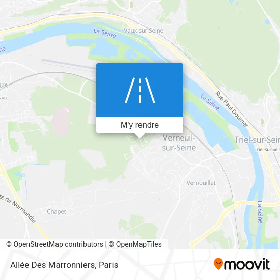Allée Des Marronniers plan